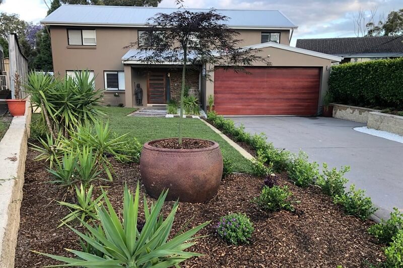 Stunning front yard makeover in Sydney